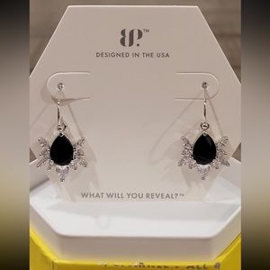 Bomb Party Black Onyx The Spider Earrings